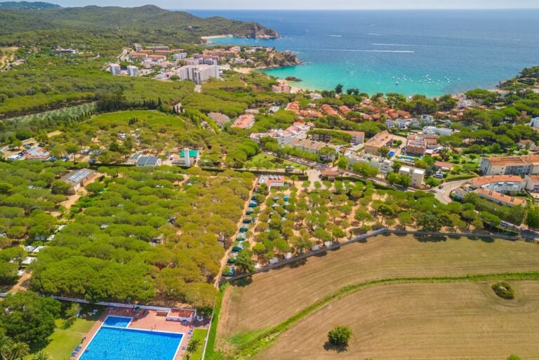 Camping Internacional Palamos bovenaanzicht