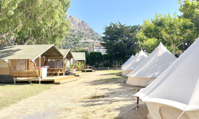 Camping La Sirena aan de costa brava