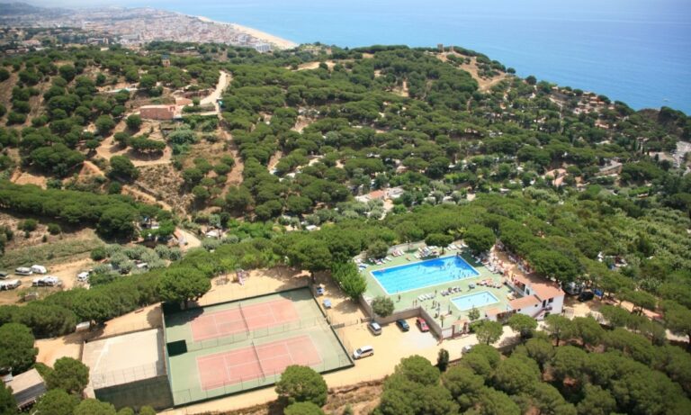 Camping Roca Grossa bovenaanzicht