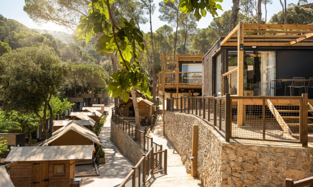 Camping Talaia Plaza Ecoresort bungalows