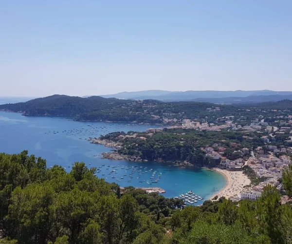 Camping Calella de Palafrugell uitzicht