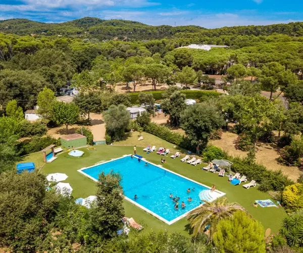 Camping 3 Estrella Palamos bovenaanzicht