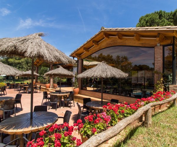 Camping Begur Costa Brava restaurant