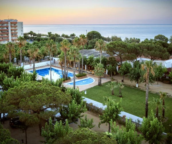 Camping Bellsol Costa Brava overzicht van de camping
