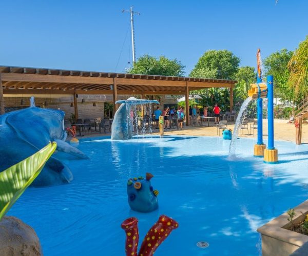 Het spraypark voor kinderen Camping caballo de mar
