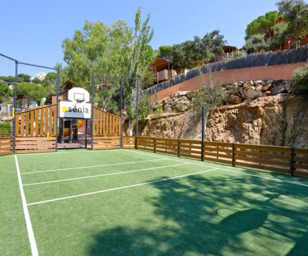 Camping Cala Canyelles sportveldje
