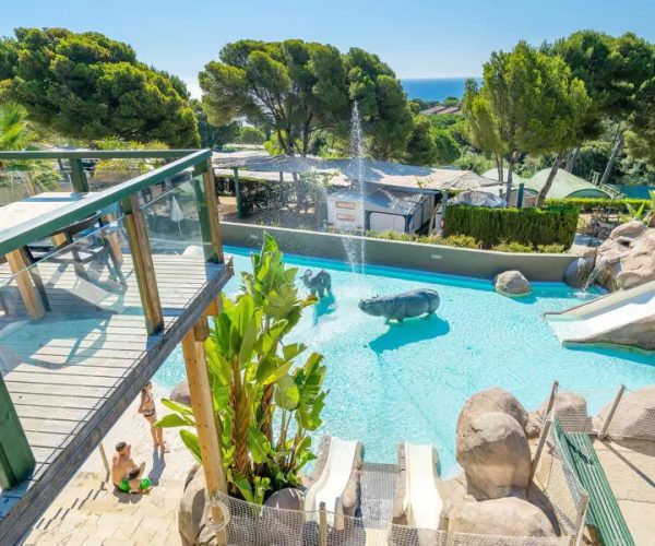 Het kinderzwembad van Camping cala gogo costa brava