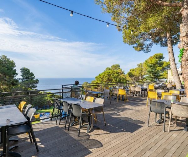 Restaurant op camping cala illevado in spanje