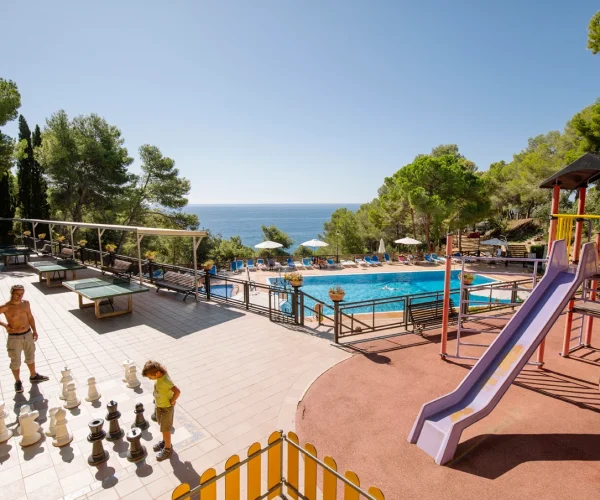 Camping Cala Llevado speeltuintje
