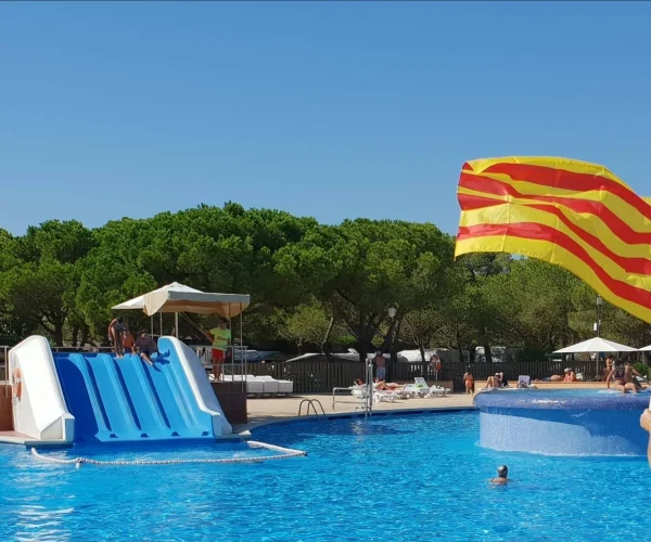 Camping Calella de Palafrugell glijbaan