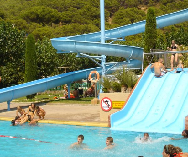 Camping Castell Montgri glijbanen