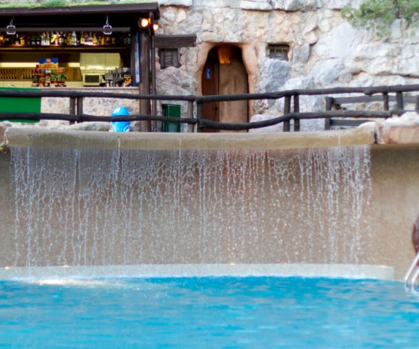 Camping Castell Montgri waterval