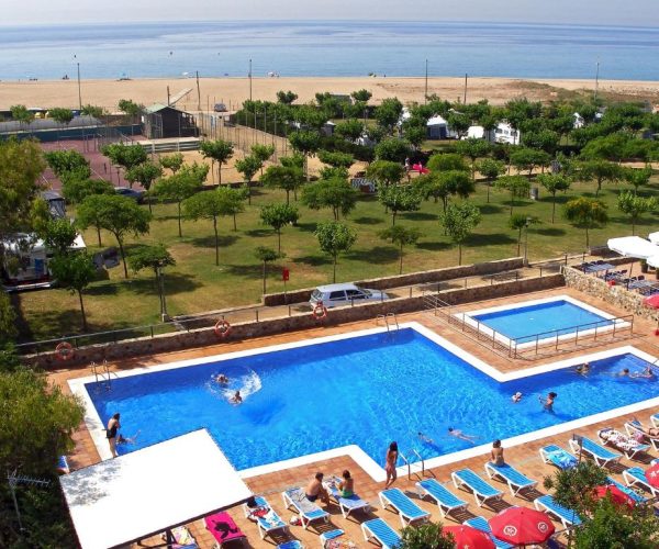 Camping del Mar aan de costa brava in spanje