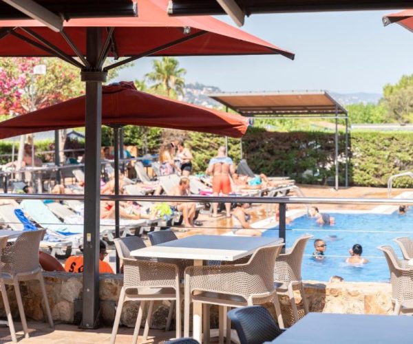 Camping Del Mar terrasje