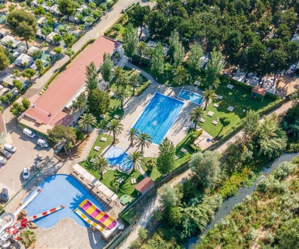 Camping El Delfin Verde resort Platja d'Aro bovenaanzicht