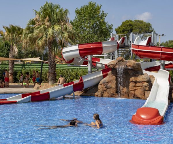Camping El Delfin Verde resort Platja d'Aro glijbaan