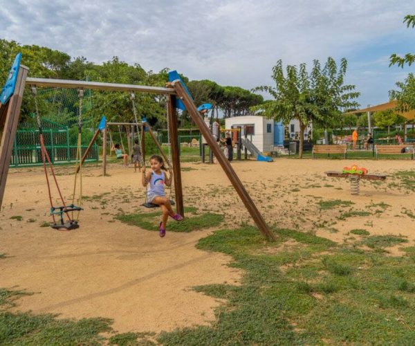 Camping El Delfin Verde resort Platja d'Aro speeltuin