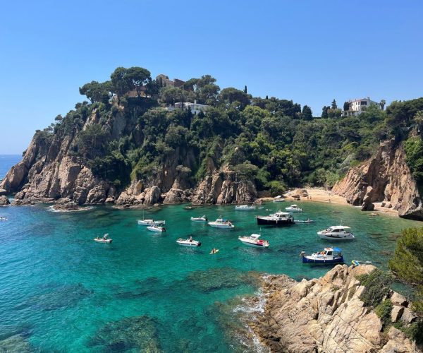 Camping El Pinar Costa Brava baai