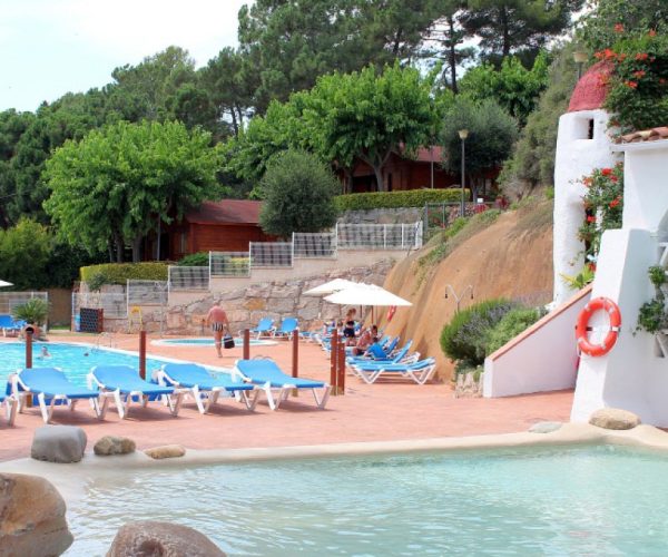 Camping Globo Barcelona lagune zwembad