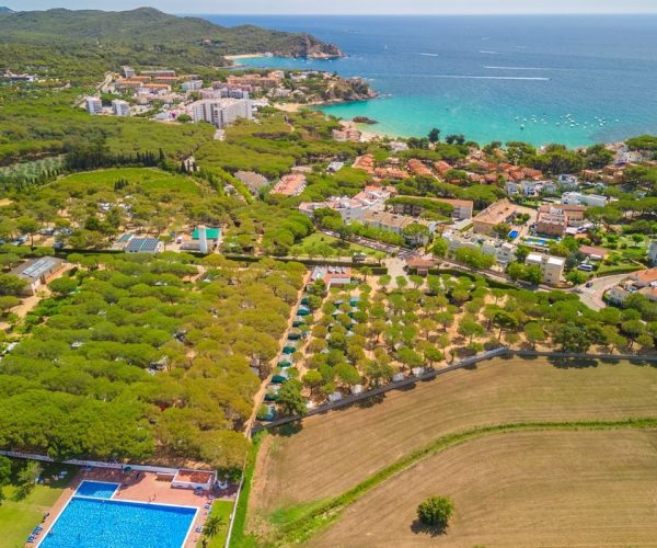 Camping Internacional Palamos bovenaanzicht