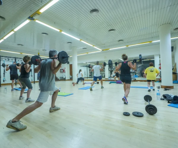 camping mas sant josep in santa cristina d'aro gym