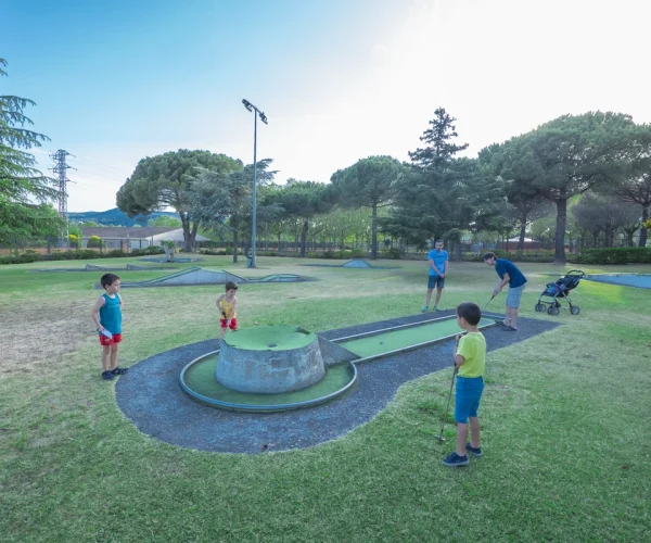 camping mas sant josep in santa cristina d'aro golfbaan