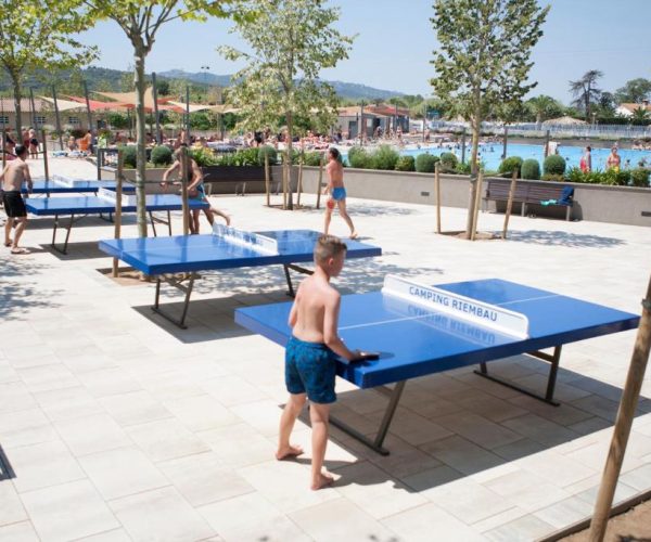 Camping Riembau tafeltennis