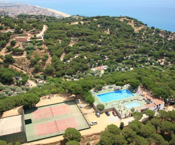 Camping Roca Grossa bovenaanzicht