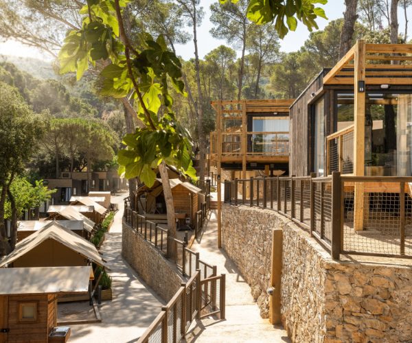 Camping Talaia Plaza Ecoresort bungalows