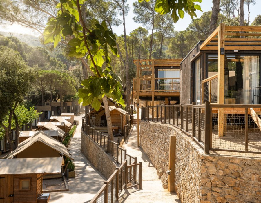 Camping Talaia Plaza Ecoresort bungalows