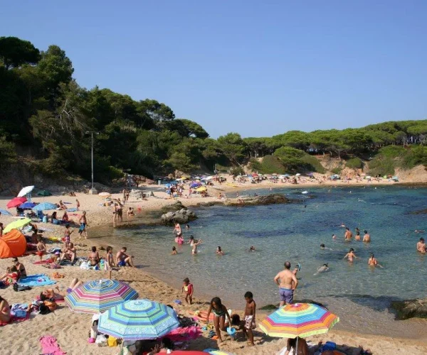 camping vall dor in platja daro strand